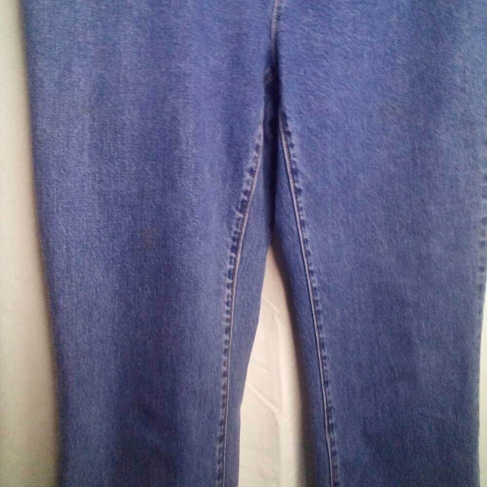 Lands' End Jeans 10 Women High Rise Straight Blue - Picture 11 of 15